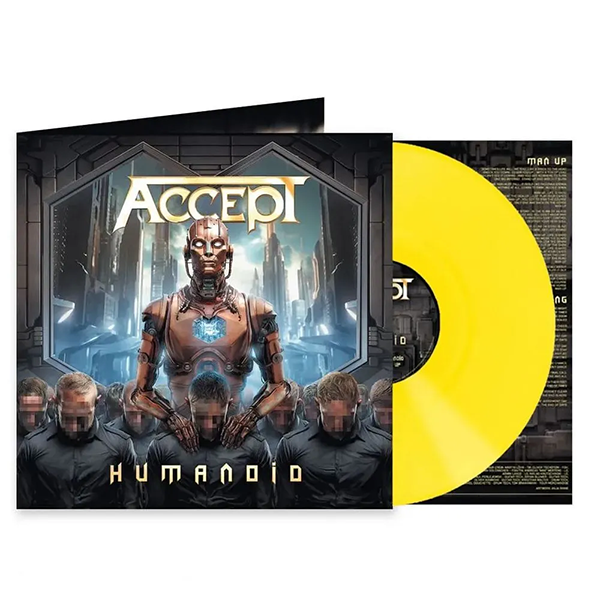 «Союз Мьюзик» представляет: Accept «Humanoid» — новейший альбом группы, изданный специально для России на эксклюзивном желтом виниле!